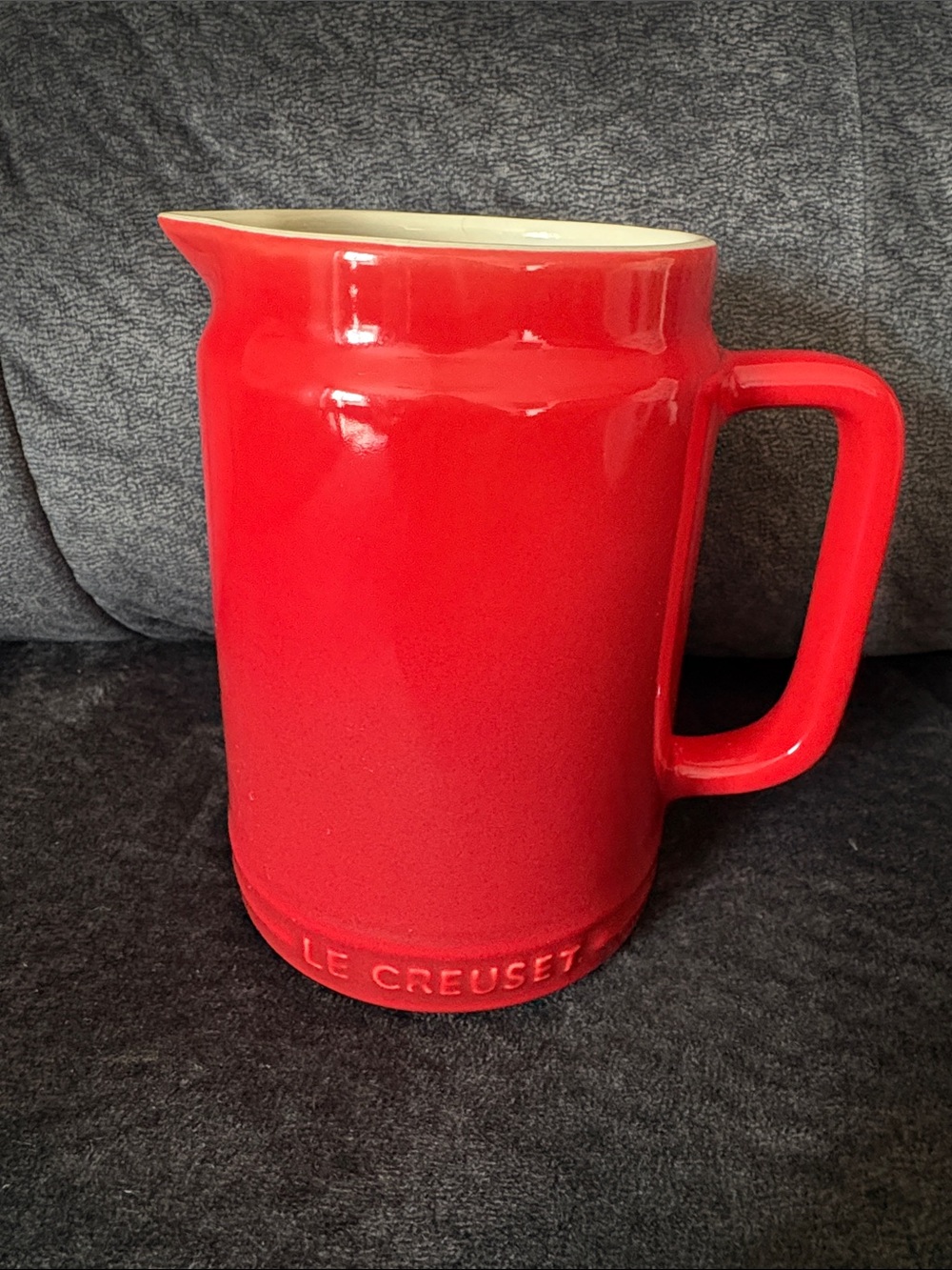 Le Creuset Cerise Stoneware Pitcher